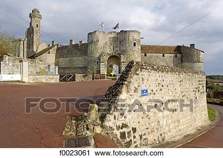 France, Touraine, Le Grand-Pressigny, medieval castle ruins View Large Photo Image Stock Image - France, Touraine, Le Grand-Pressigny, medieval castle ruins. Fotosearch