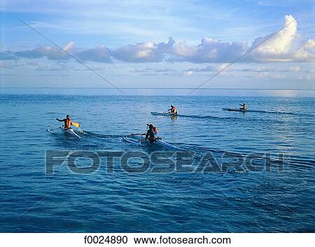 French Polynesia, Society Islands, Leeward Islands, Bora Bora, dugouts training for a race View Large Photo Image Stock Image - French Polynesia, Society Islands, Leeward Islands, Bora Bora, dugouts training for a race. Fotosearch