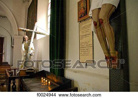 Guatemala, Antigua, inside the Santa Cruz church View Large Photo Image Picture - Guatemala, Antigua, inside the Santa Cruz church. Fotosearch