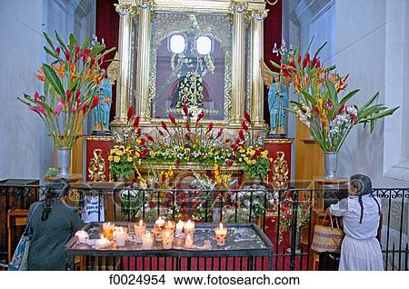 Guatemala, Antigua, La Merced church, altar View Large Photo Image Picture - Guatemala, Antigua, La Merced church, altar. Fotosearch