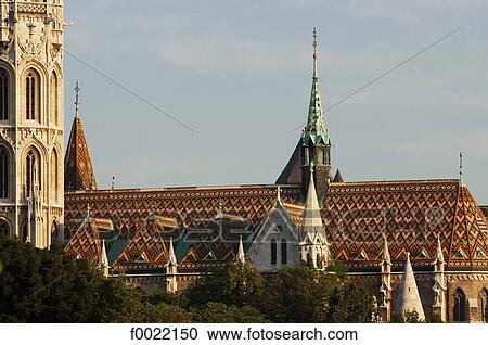 Hungary, Budapest, Matthias Church View Large Photo Image Stock Image - Hungary, Budapest, Matthias Church. Fotosearch