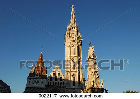 Stock Photo - Hungary, Budapest, Matthias Church. Fotosearch