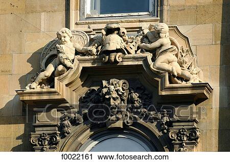 Stock Image - Hungary, Budapest, royal castle, detail. Fotosearch
