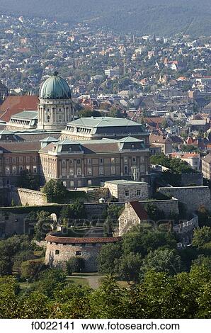Stock Image - Hungary, Budapest, royal castle. Fotosearch