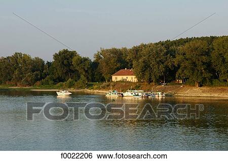 Hungary, near Szentendre, the Danube View Large Photo Image Stock Photograph - Hungary, near Szentendre, the Danube. Fotosearch