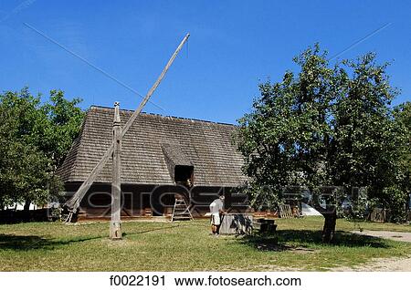 Hungary, Skanzen, open-air museum, traditional dwelling View Large Photo Image Stock Image - Hungary, Skanzen, open-air museum, traditional dwelling. Fotosearch