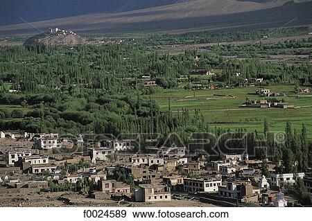 India, Jammu and Kashmir, Ladakh, Indus Valley from Tikse View Large Photo Image Stock Photo - India, Jammu and Kashmir, Ladakh, Indus Valley from Tikse. Fotosearch