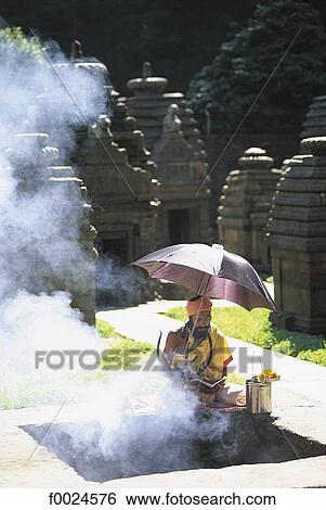 India, Uttarakhand, Jageshwar Temple, Sadhu at prayer View Large Photo Image Stock Photograph - India, Uttarakhand, Jageshwar Temple, Sadhu at prayer. Fotosearch