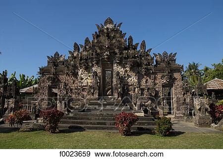 Indonesia, Bali, Beji Temple View Large Photo Image Stock Photo - Indonesia, Bali, Beji Temple. Fotosearch
