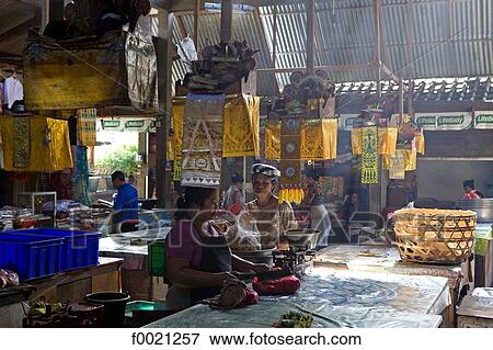Indonesia, Bali, Jimbaran, market hall View Large Photo Image Stock Photo - Indonesia, Bali, Jimbaran, market hall. Fotosearch
