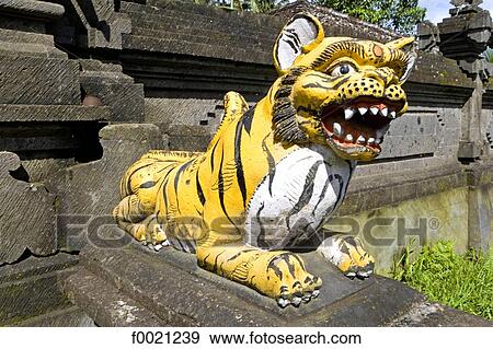 Indonesia, Bali, statue at a temple's entrance View Large Photo Image Stock Photo - Indonesia, Bali, statue at a temple's entrance. Fotosearch