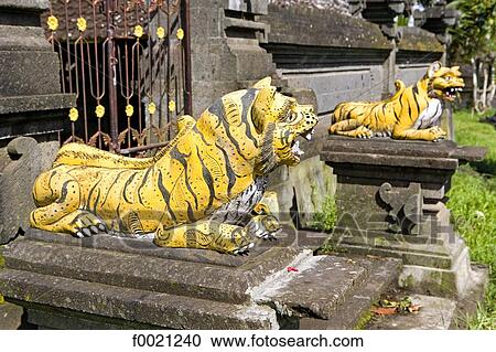 Indonesia, Bali, statues at a temple's entrance View Large Photo Image Stock Image - Indonesia, Bali, statues at a temple's entrance. Fotosearch