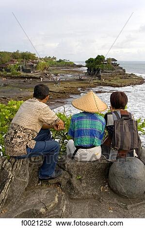 Indonesia, Bali, Tanah Loth temple by the seaside View Large Photo Image Stock Image - Indonesia, Bali, Tanah Loth temple by the seaside. Fotosearch