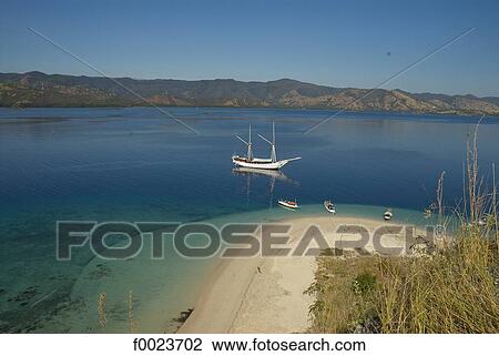 Indonesia, Flores, near Riung, Pulau Tujuhbelas archipelago, beach View Large Photo Image Stock Image - Indonesia, Flores, near Riung, Pulau Tujuhbelas archipelago, beach. Fotosearch