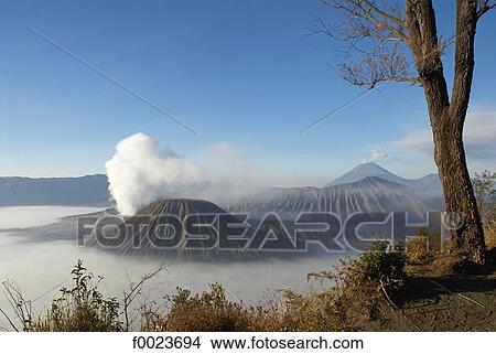 Indonesia, Java, Bromo volcano View Large Photo Image Picture - Indonesia, Java, Bromo volcano. Fotosearch