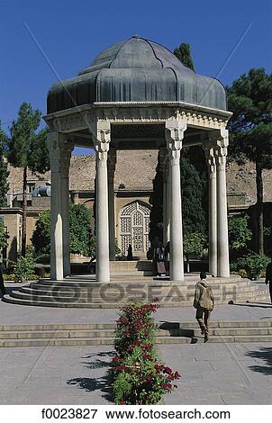 Stock Photo - Iran, Fars, Shiraz, Hafez Mausoleum. Fotosearch