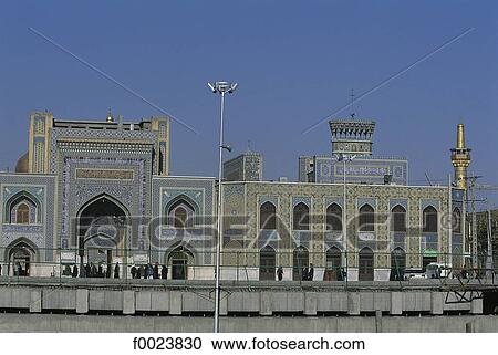 Iran, Razavi Khorasan Province, Mashhad, "Haram-e-Motahhar" sacred precint of Imam Reza Mausoleum View Large Photo Image Stock Image - Iran, Razavi Khorasan Province, Mashhad, "Haram-e-Motahhar" sacred precint of Imam Reza Mausoleum. Fotosearch