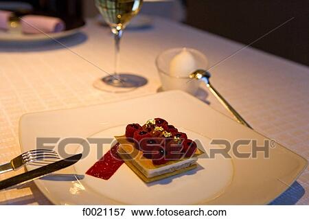 Japan, Tokyo, Ginza quarter, Alain Ducasse trendy restaurant, dessert View Large Photo Image Stock Photo - Japan, Tokyo, Ginza quarter, Alain Ducasse trendy restaurant, dessert. Fotosearch