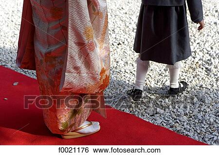 Japan, Tokyo, Meiji shintoist shrine, traditional wedding View Large Photo Image Stock Photograph - Japan, Tokyo, Meiji shintoist shrine, traditional wedding. Fotosearch