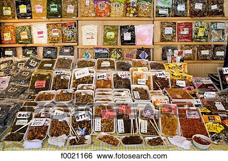 Japan, Tokyo, Tsukuji fishmarket, stall View Large Photo Image Stock Photograph - Japan, Tokyo, Tsukuji fishmarket, stall. Fotosearch