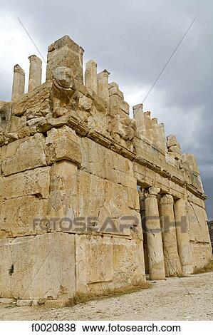Jordan, Iraq al amir, Qasr al-Abd "castle of the slave" View Large Photo Image Stock Photo - Jordan, Iraq al amir, Qasr al-Abd "castle of the slave". Fotosearch