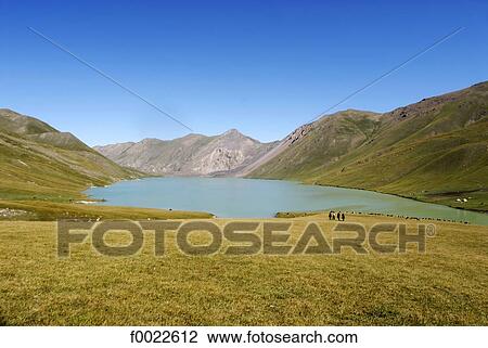 Kyrgyzstan, lake Kol Ukok View Large Photo Image Stock Image - Kyrgyzstan, lake Kol Ukok. Fotosearch