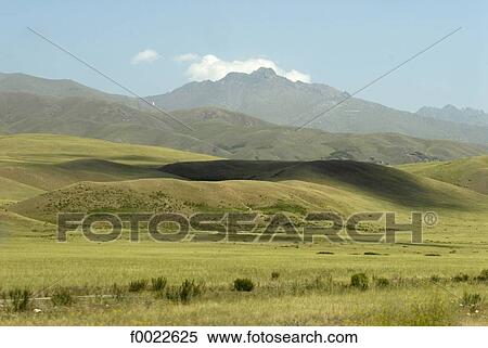 Kyrgyzstan, Suusamyr valley View Large Photo Image Stock Photography - Kyrgyzstan, Suusamyr valley. Fotosearch