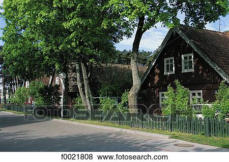 Stock Photo - Lithuania, Neringa Peninsula, Nida. Fotosearch