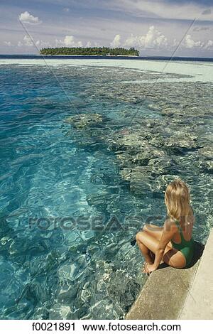 Maldives, model View Large Photo Image Stock Image - Maldives, model. Fotosearch