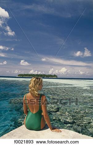Maldives, model View Large Photo Image Stock Image - Maldives, model. Fotosearch