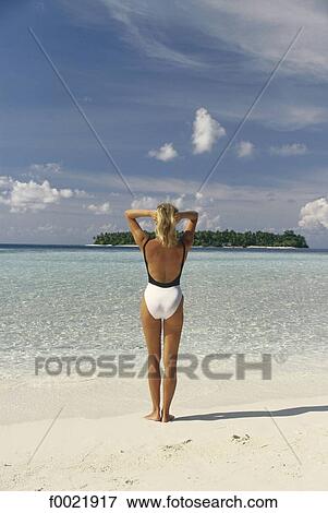 Maldives, model View Large Photo Image Stock Photo - Maldives, model. Fotosearch