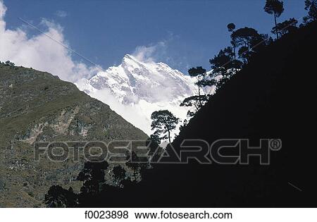 Stock Photo - Nepal, near Dana, mountains. Fotosearch
