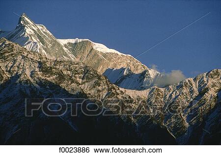 Stock Photograph - Nepal, Nilgiri Hills. Fotosearch