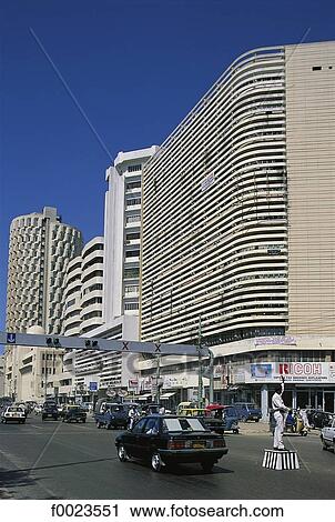 Pakistan, Sindh, Karachi, business center View Large Photo Image Stock Image - Pakistan, Sindh, Karachi, business center. Fotosearch