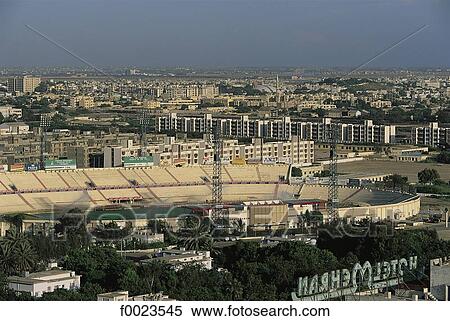 Pakistan, Sindh, Karachi, Defense Housing Society, general view View Large Photo Image Stock Photography - Pakistan, Sindh, Karachi, Defense Housing Society, general view. Fotosearch