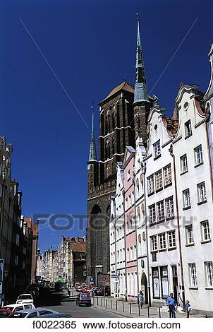 Poland, Gdansk, Notre Dame Church View Large Photo Image Stock Photography - Poland, Gdansk, Notre Dame Church. Fotosearch