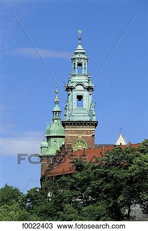 Poland, Kracow, Wawel Hill, cathedral View Large Photo Image Stock Image - Poland, Kracow, Wawel Hill, cathedral. Fotosearch