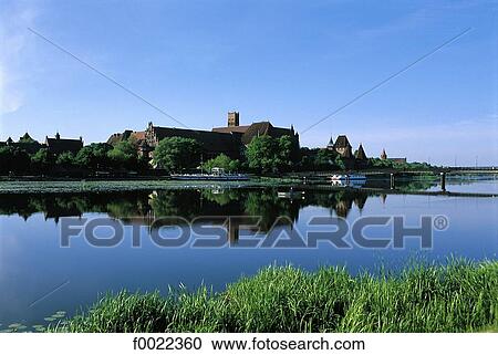 Poland, Malbork, castle View Large Photo Image Stock Image - Poland, Malbork, castle. Fotosearch