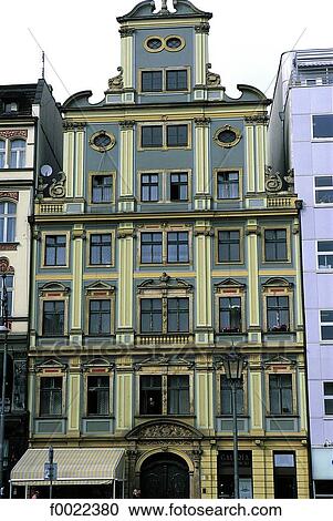 Poland, Wroclaw, front View Large Photo Image Stock Image - Poland, Wroclaw, front. Fotosearch