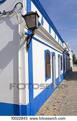 Portugal, Algarve, Cacela Velha, facade View Large Photo Image Stock Image - Portugal, Algarve, Cacela Velha, facade. Fotosearch
