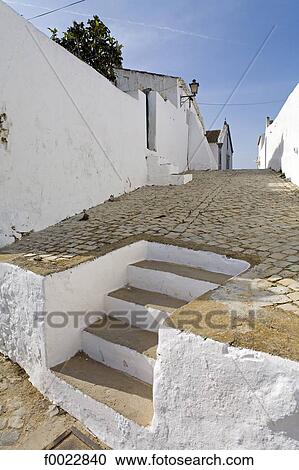Portugal, Algarve, Cacela Velha, village lane View Large Photo Image Stock Image - Portugal, Algarve, Cacela Velha, village lane. Fotosearch
