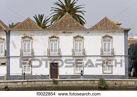 Portugal, Algarve, Tavira, habitation View Large Photo Image Picture - Portugal, Algarve, Tavira, habitation. Fotosearch