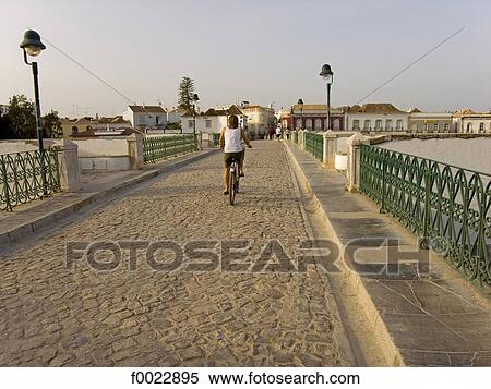 Portugal, Algarve, Tavira, old Roman bridge View Large Photo Image Stock Photography - Portugal, Algarve, Tavira, old Roman bridge. Fotosearch