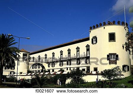 Stock Photo - Portugal, Madeira, Funchal, Saint Laurent Palace. Fotosearch
