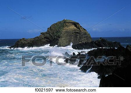 Portugal, Madeira, Porto Moniz, natural swimming pools View Large Photo Image Stock Photo - Portugal, Madeira, Porto Moniz, natural swimming pools. Fotosearch