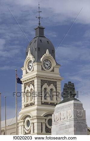 Stock Image - South Australia, Adelaide, belfry. Fotosearch