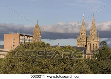 Stock Image - South Australia, Adelaide, cathedral. Fotosearch