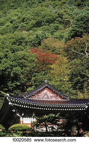 South Korea, Haein Sa Temple, hermitage View Large Photo Image Stock Photography - South Korea, Haein Sa Temple, hermitage. Fotosearch