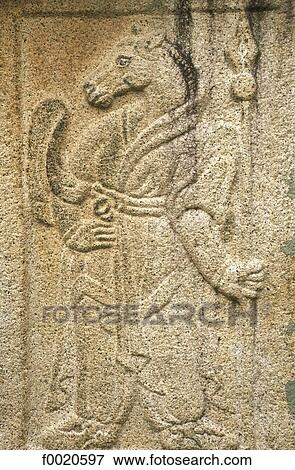 South Korea, Kyongju, tomb of General Kim Yu Shin, Zodiac sign View Large Photo Image Stock Photo - South Korea, Kyongju, tomb of General Kim Yu Shin, Zodiac sign. Fotosearch