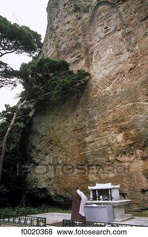 Stock Photo - South Korea, Sonunsa Temple, hermitage. Fotosearch